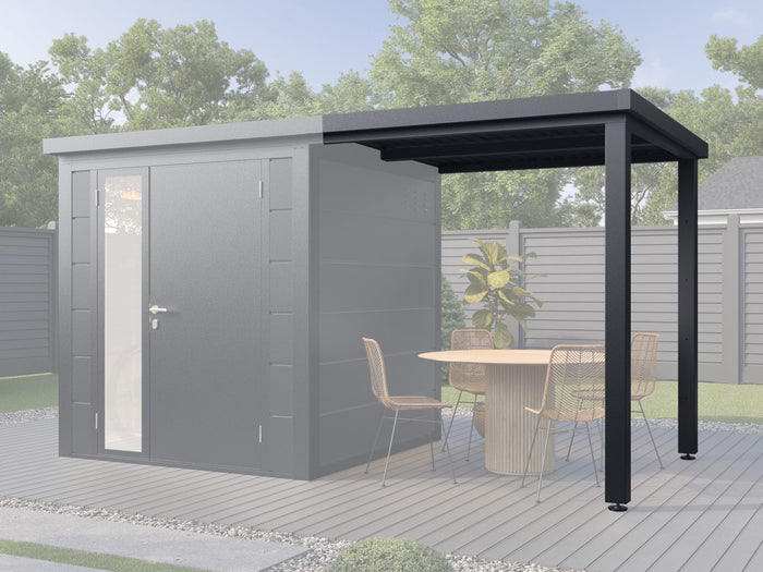 Wolff Finnhaus Metall-Terrasse 2020, Anthrazit