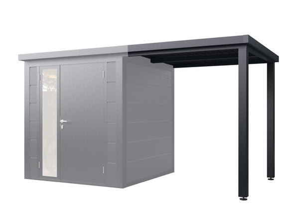 Wolff Finnhaus Metall-Terrasse 2020, Anthrazit