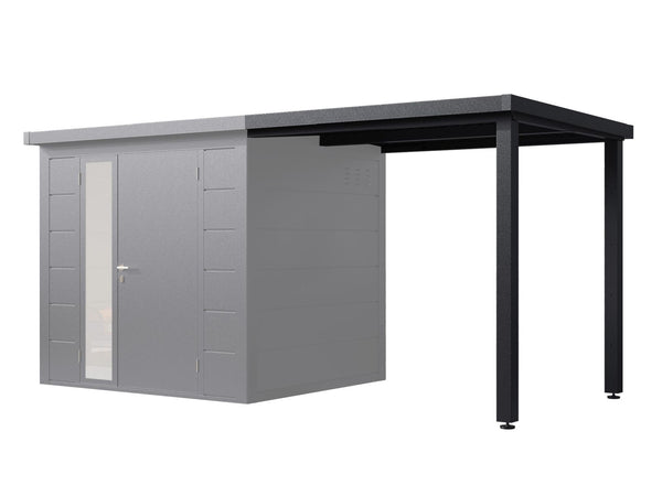 Wolff Finnhaus Metall-Terrasse 2320, Anthrazit