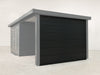 Wolff Finnhaus Seiten-/ Rückwand 30 Metall