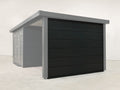 Wolff Finnhaus Seiten-/ Rückwand 30 Metall