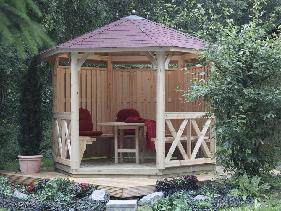 Wolff Finnhaus Pavillon Kreta 6 Grundbauset