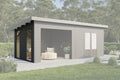 Wolff Finnhaus Wandpaket 6030 Anthrazit