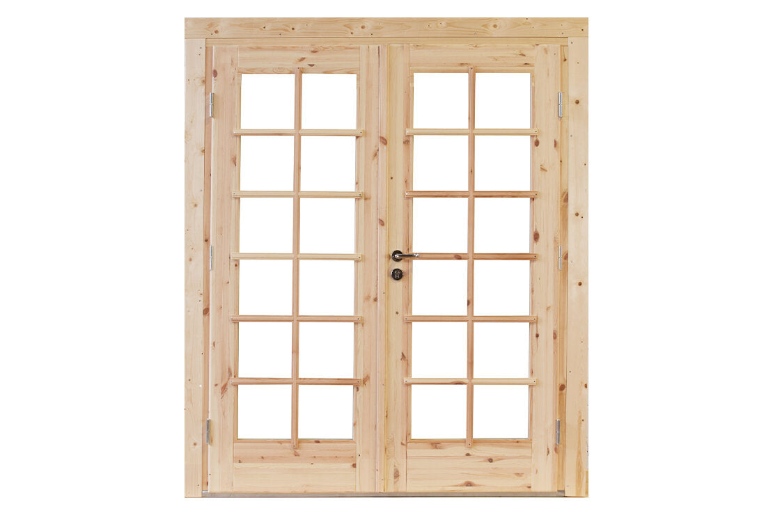 Wolff Finnhaus Doppeltür Lars 28 Isoliert