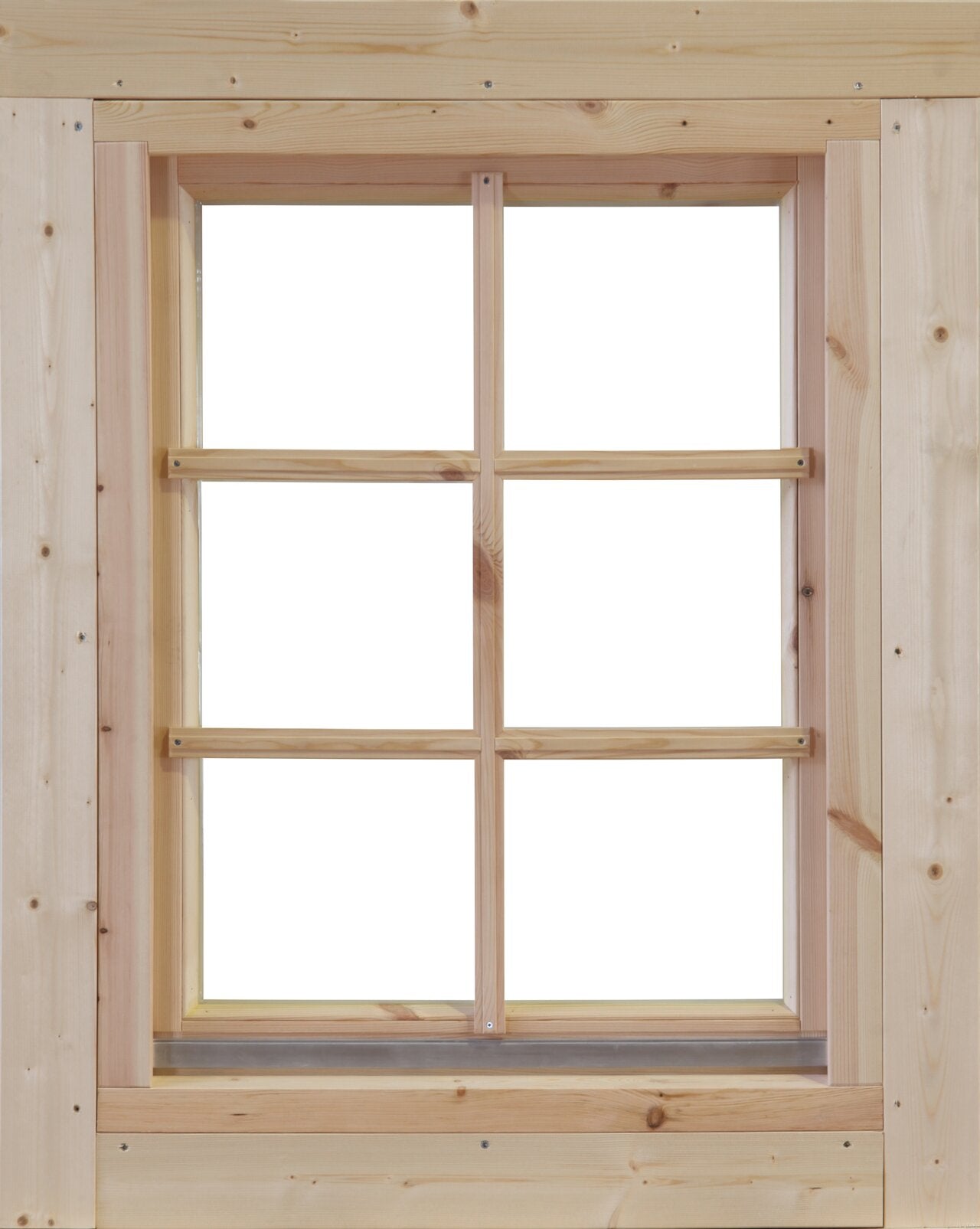 Wolff Finnhaus Einzelfenster Marit 34 Isoliert