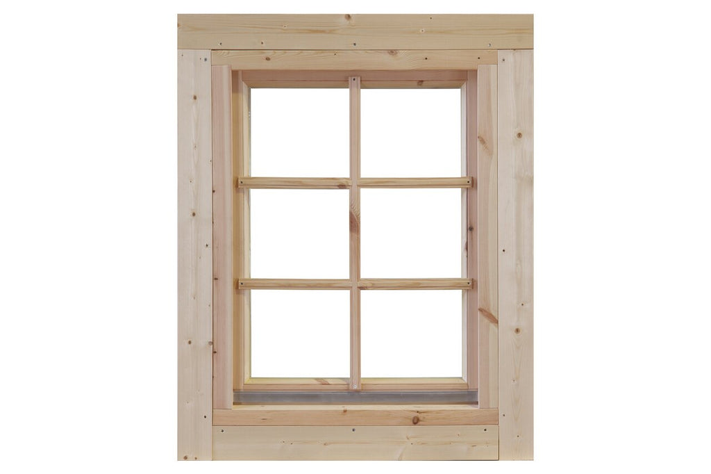 Wolff Finnhaus Einzelfenster Marit 28 Isoliert