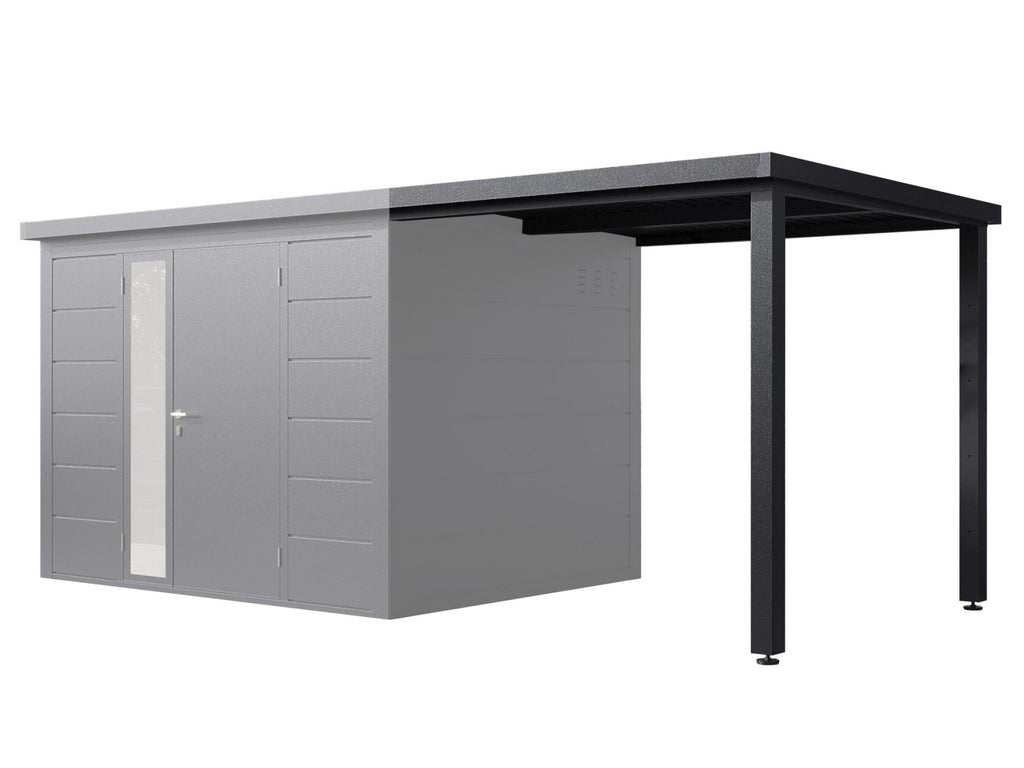 Wolff Finnhaus Metall-Terrasse 2323, Anthrazit