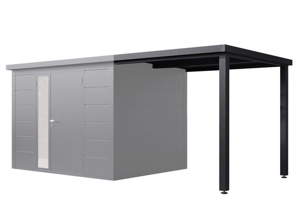 Wolff Finnhaus Metall-Terrasse 2323, Anthrazit