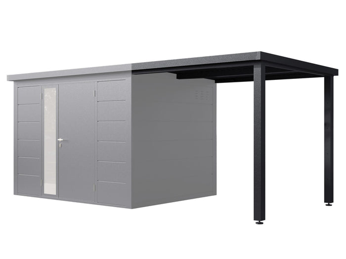 Wolff Finnhaus Metall-Terrasse 2323, Anthrazit