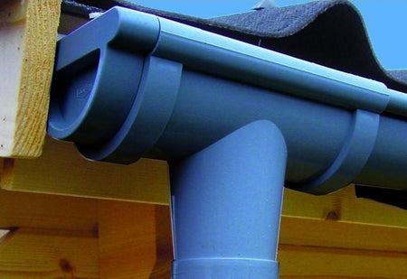Dachrinnen Set RG 100 anthrazit 900 cm Carport