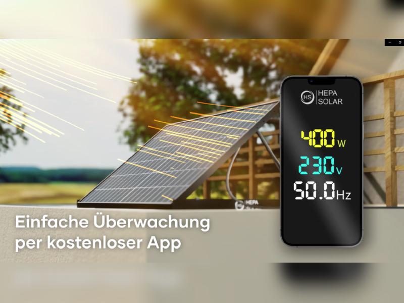 HEPA Solar Komplettkraftwerk BASIC