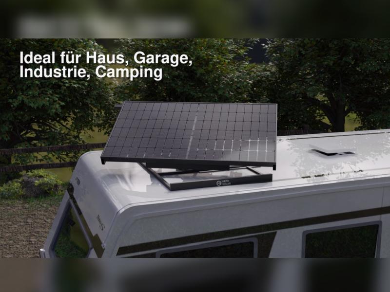 HEPA Solar PV-Anlage Komplettkraftwerk PRO 400