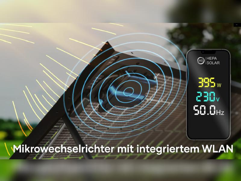 HEPA Solar PV-Anlage Komplettkraftwerk PRO 400