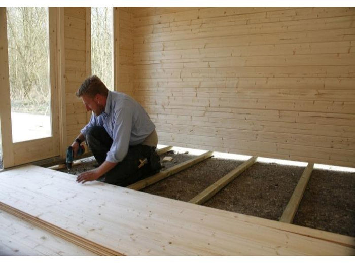 Montage WPC Fußboden Nives