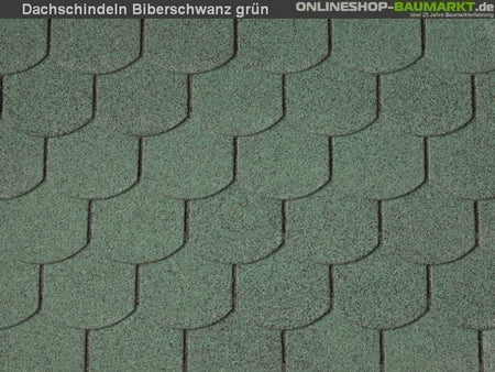 Wolff Dachschindeln Biberschwanz grün 1 Pakete