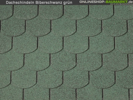 Wolff Dachschindeln Biberschwanz grün 11 Pakete