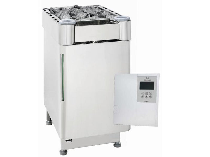 Wolff Finnhaus Bioofen 9,0 kW externe Steuerung 1B und Steine