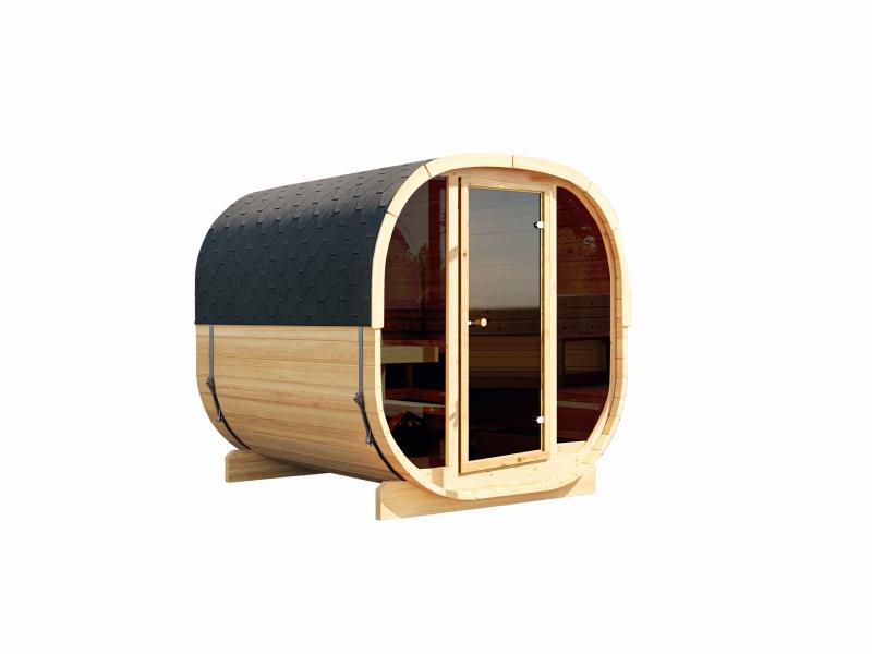 Wolff Finnhaus Cube Saunafass 230 Art 2 Bausatz Typ 1