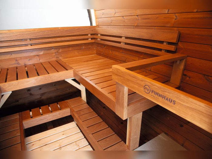Wolff Finnhaus Cube Saunafass 230 Thermoholz Art 1 Bausatz Typ 3