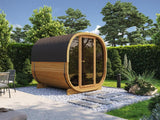 Wolff Finnhaus Cube Saunafass 230 Thermoholz Art 2 Bausatz Typ 2