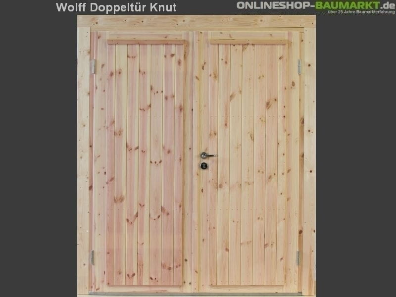 Wolff Finnhaus Doppeltür Knut 58