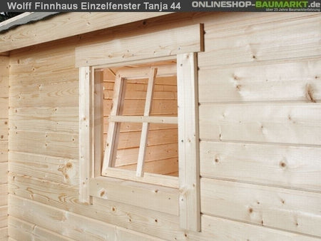 Wolff Finnhaus Einzelfenster Tanja 44 natur
