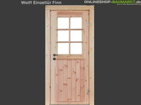 Wolff Finnhaus Einzeltür Finn XL 44 isoliert