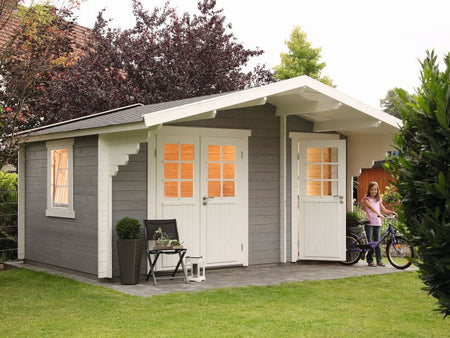 Wolff Finnhaus Gartenhaus Caro 34 XL