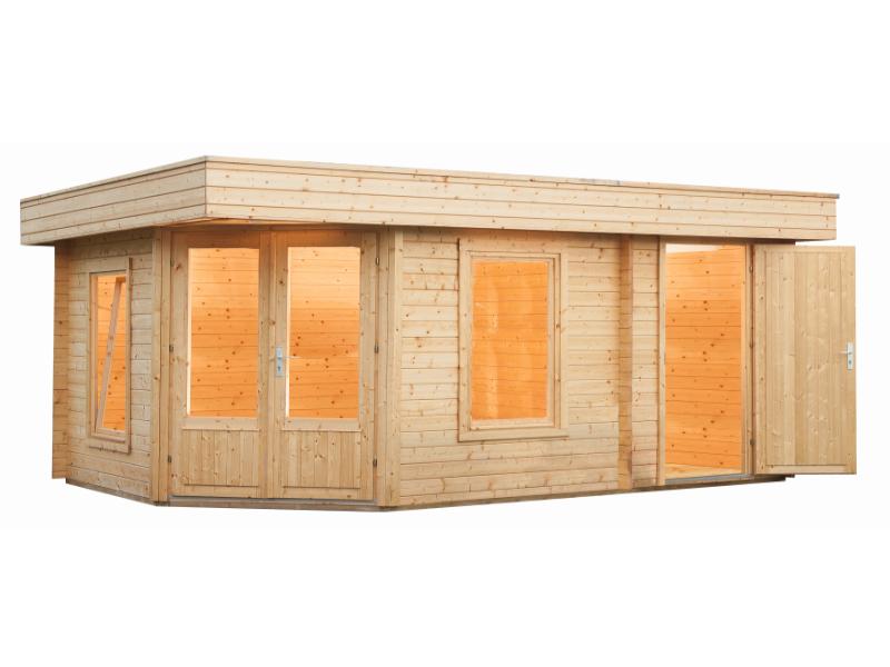 Wolff Finnhaus Gartenhaus Maja 40-B/2-Raum