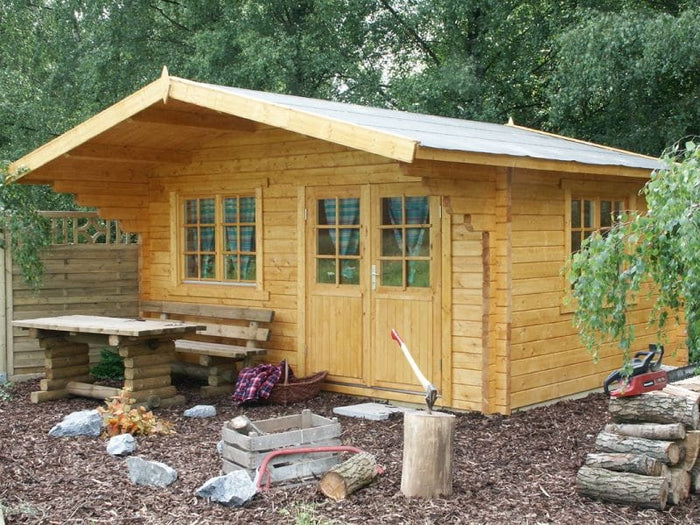 Wolff Finnhaus Gartenhaus Nordkap 70-F XL