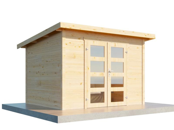 Wolff Finnhaus Gartenhaus Thies 2923, 28 mm