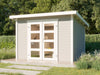 Wolff Finnhaus Gartenhaus Thies 2929, hellgrau, 28 mm