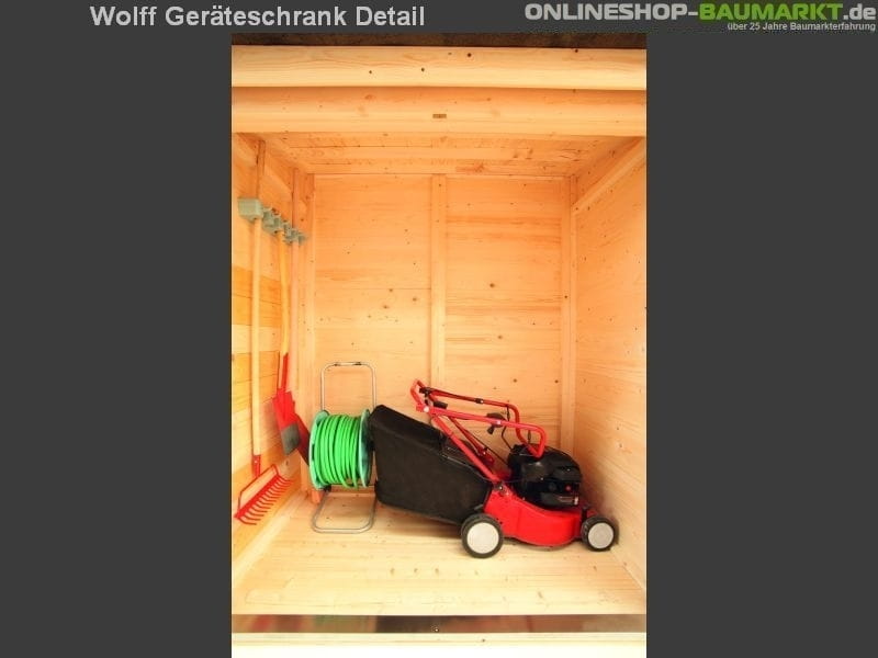 Wolff Finnhaus Geräteschrank 20 - D natur