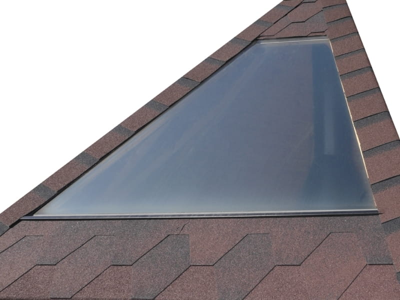 Wolff Finnhaus Glasdachelement für den Einbau in eine Grillkota 9