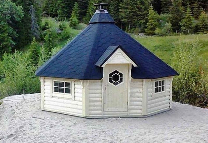 Wolff Finnhaus Grillkota Basic 17 DS schwarz