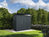 Wolff Finnhaus Metall-Gerätehaus Fascinato 2411,  Anthrazit, 1 flg