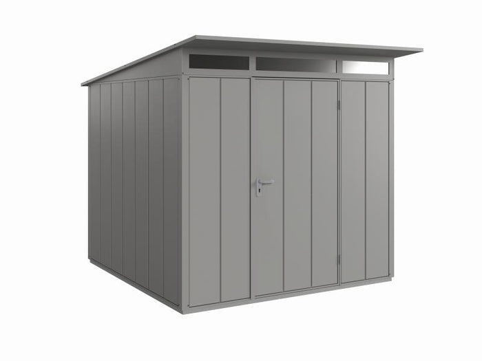 Wolff Finnhaus Metall-Gerätehaus Fascinato 2424, grau,  1 flg