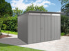 Wolff Finnhaus Metall-Gerätehaus Fascinato 3024,  grau,  1 flg