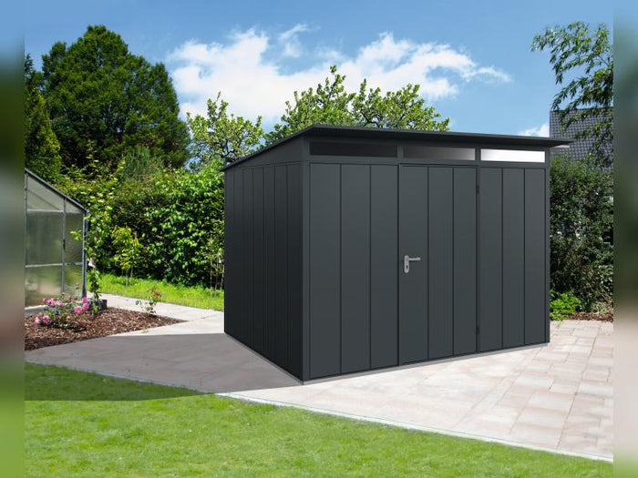 Wolff Finnhaus Metall-Gerätehaus Fascinato 3024,  anthrazit,  1 flg