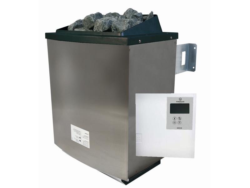 Wolff Finnhaus Ofen 9,0 kW externe Steuerung und Steine