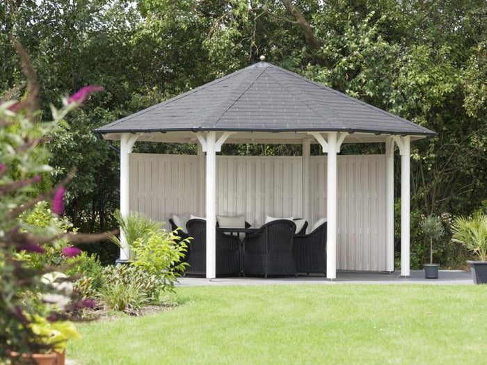 Wolff Finnhaus Pavillon Kreta 8-XL Grundbauset