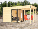 Wolff Finnhaus Pultdachhaus Studio 44-B mit Seitendach