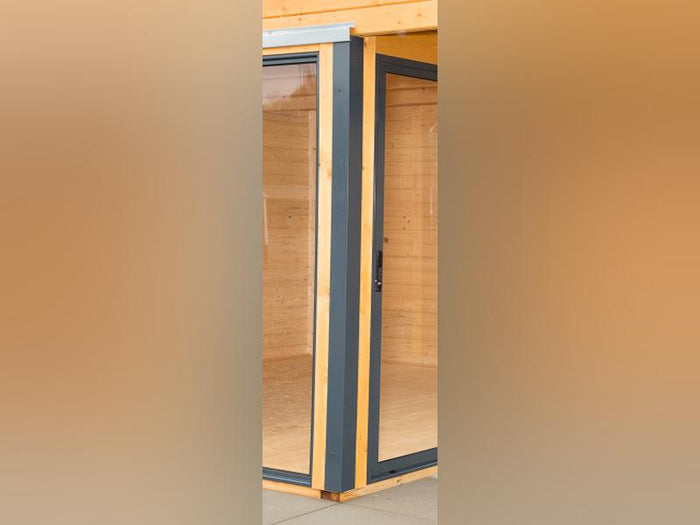 Wolff Finnhaus Pultdachhaus Studio 44-D Anthrazit