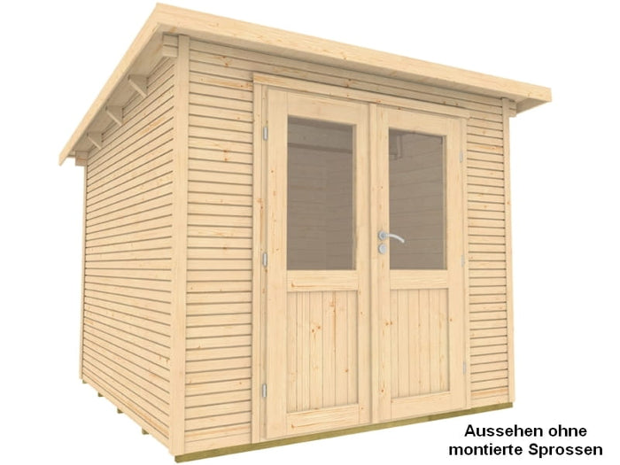 Wolff Finnhaus Pulti Softline 3030 in natur