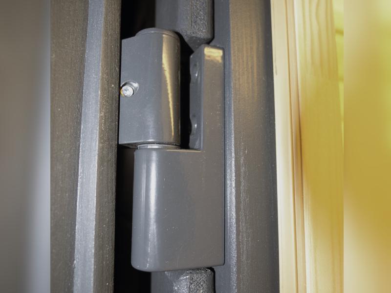 Wolff Finnhaus Sauna Luago 2x2 montiert Typ 2 Art 1, kiefer, inkl. Dacheindeckung und Fenster