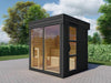 Wolff Finnhaus Sauna Paradiso 2x2, anthrazit