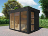 Wolff Finnhaus Sauna Paradiso 3x2 1-Raum, anthrazit