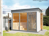 Wolff Finnhaus Sauna Paradiso 3x2 2-Raum