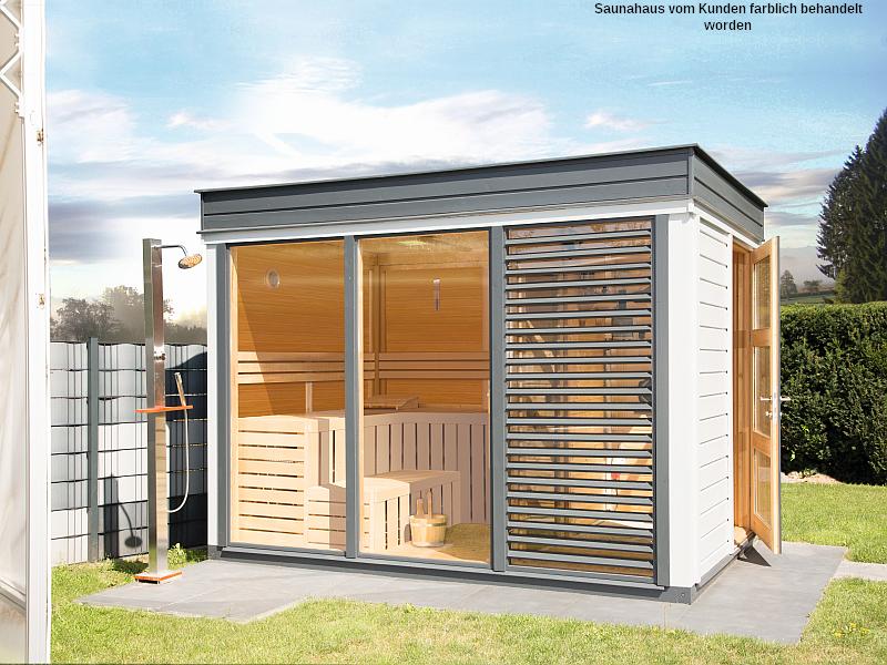 Wolff Finnhaus Sauna Paradiso 3x2 2-Raum