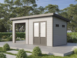 Wolff Finnhaus WPC-Haus Tona 5024 Hellgrau